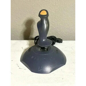 Vintage Logitech Wingman Joystick #3001 for PC & Mac Gaming Flight Sim Stick